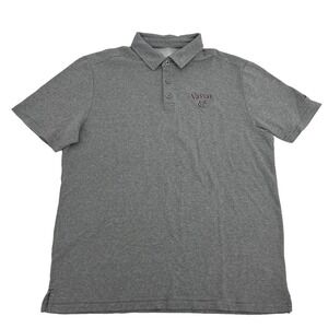 Vassar College Brewers Shirt Men's L Gray Tommy Bahama Short Sleeve Polo Marlin